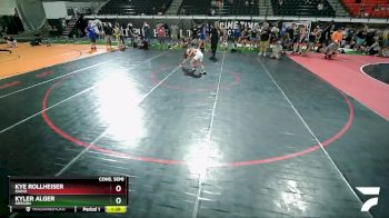 80 lbs Cons. Semi - Kye Rollheiser, Idaho vs Kyler Alger, Oregon