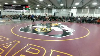 125 lbs Champ. Round 3 - Ivey McAlhany, Walsenburg vs Kinsey Wells, Roosevelt