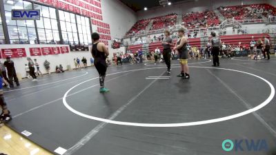 Rr Rnd 1 - Oaklen Lackey, Tecumseh Youth Wrestling vs Kenden Maxwell, Choctaw Ironman Youth Wrestling