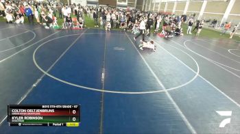 67 lbs 3rd Place Match - Kyler Robinson, Shootbox vs Colton Oeltjenbruns, Green River Grapplers