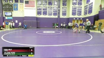 105 lbs Round 2 - Valerie Pope, Bloomington South vs Tess Self, Carmel