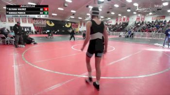 110 lbs Cons. Round 4 - Elyana Valdez, Hesperia vs Kieran Pierce, Buena
