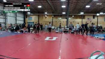 174 lbs Cons. Round 4 - Christopher Graham, Providence (Mont.) vs Joey Mora, Westcliff