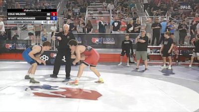 175 lbs Cons. Round 2 - Cole Wilson, Integrity Wrestling Club vs Wyatt Hochgraber, Callan Wrestling Academy