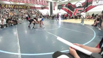 132 lbs Cons. Round 2 - Josiah Gonzalez, ASG Wrestling vs Aaron Aguilar, Panther Academy Of Wrestling