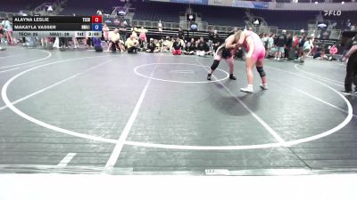 200 lbs Rr Rnd 1 - Alayna Leslie, Tech Fall Elite (TFE) vs Makayla Vasser, Nwa1