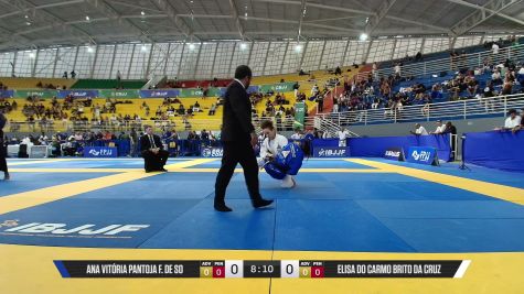Elisa Do Carmo Brito Da Cruz vs Ana Vitória Pantoja F. De So 2026 IBJJF Sul Americano Championship