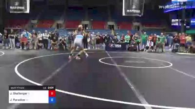 160 lbs Semifinal - Jadon Skellenger, Idaho vs Jeremy Paradice, Georgia