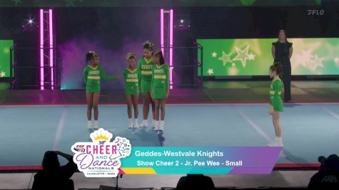Show Cheer 2 - Sauquoit Valley Red Hawks [2025 Peewee Day 1] 2025 Pop Warner National Cheer & Dance Championship
