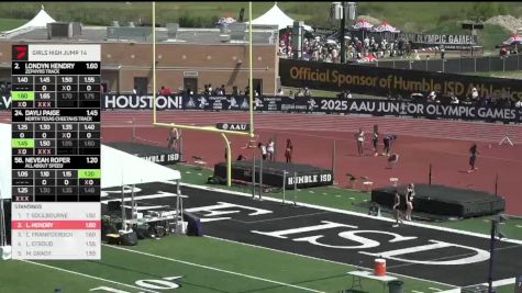 Replay: High Jump 2 - 2025 AAU Junior Olympic Games | Jul 30 @ 12 PM