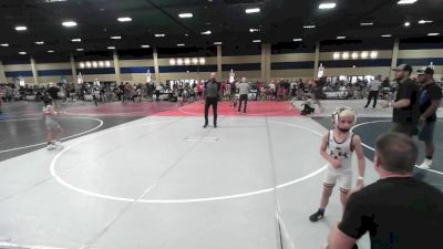 54 lbs Consi Of 8 #1 - Kristian Alvarado, Kalispell WC vs Owen Hays, Top Notch WC