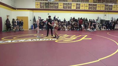 160 lbs Cons. Round 3 - Sirauh Teng, Sacramento City College vs Casey Otero, Cerritos College