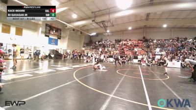 84 lbs Semifinal - Kace Moore, Collinsville Cardinal Youth Wrestling vs Bj Gahagan Jr, Raw Wrestling Club