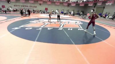 125 lbs Cons. Round 2 - Dontre McClose, Carthage College vs Keno Vanier, Augsburg