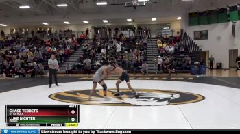 149 lbs Cons. Round 3 - Chase Tebbets, Little Rock vs Luke Nichter, Drexel