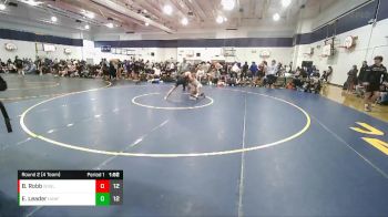 150 lbs Round 2 (4 Team) - Brody Robb, Washougal vs Elijah Leader, Hanford
