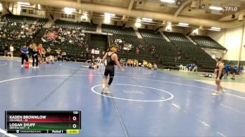 150 lbs Round 1 (16 Team) - Kaden Brownlow, Columbus vs Logan Shuff, Gretna East