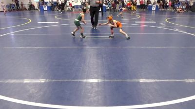 48 lbs Round Of 16 - Logan Billow, Longwood vs Liam Craig, Pine Richland