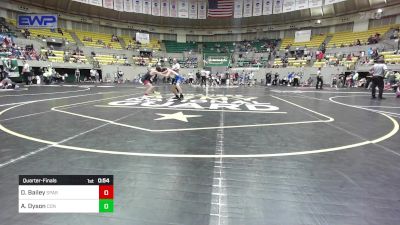 103 lbs Quarterfinal - Dillon Bailey, Spartan Wrestling Academy vs Asher Dyson, Conway Wrestling Club