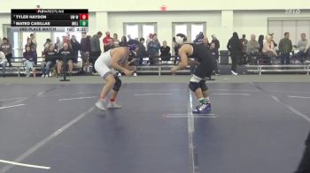 197 lbs 3rd Place Match - Tyler Haydon, Wisconsin-Whitewater vs Mateo Casillas, Millikin