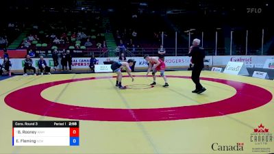 70kg Cons. Round 3 - Bryce Rooney, Montreal NTC / Montreal WC vs Elliot Fleming, National Capital WC