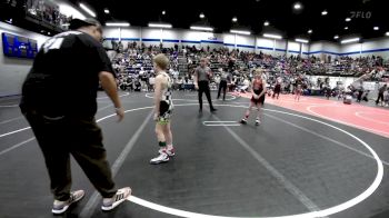 61 lbs Consi Of 8 #1 - Aiden Oliver, Weatherford Youth Wrestling vs Nathan Norris, Standfast