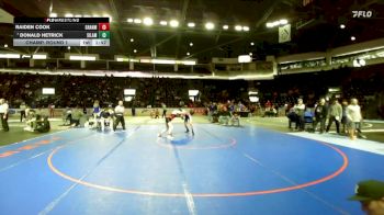 126 lbs Champ. Round 1 - Donald Hetrick, Silas vs Raiden Cook, Granger