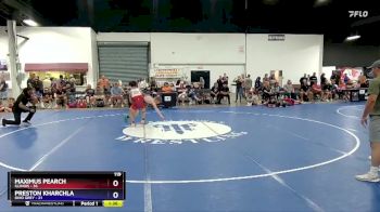 119 lbs Semis & 3rd Wb (16 Team) - Maximus Pearch, Illinois vs Preston Kharchla, Ohio Grey