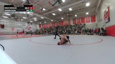 150 lbs Cons. Round 1 - Darren Hicks, Dolores vs Eziah Morales, Grand Junction