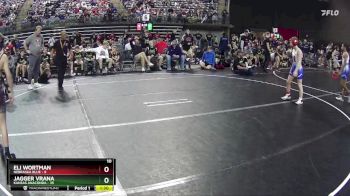 95 lbs Quarterfinals (8 Team) - Jagger Vrana, Kansas Anaconda vs Eli Wortman, Nebraska Blue