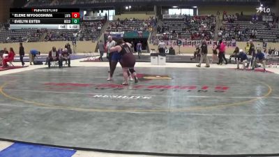 235 lbs Semifinal - Evelyn Estes, Henderson County vs Elene Niyogoshima, Lafayette