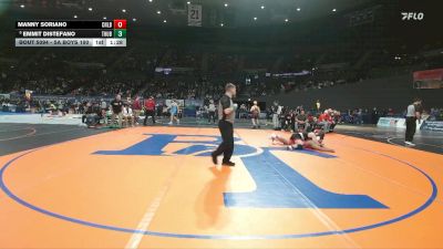 5A Boys 190 lbs Champ. Round 1 - Manny Soriano, Centennial Boys vs Emmit Distefano, Thurston Boys