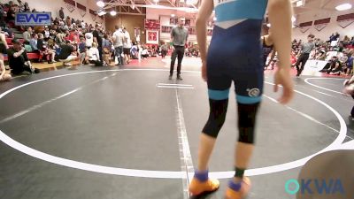 80 lbs Round Of 16 - Creede Prier, Vian Wrestling Club vs Willie Kurtz, SlyFox Wrestling Academy