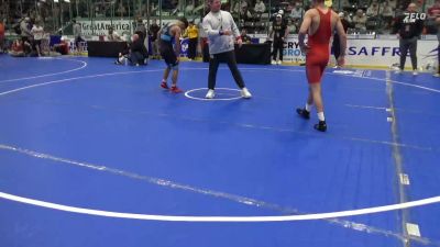 132 lbs Champ. Rd Of 16 - Ayden Bergman, Immortal Athletics Wrestling Club vs Caleb Arroyo, Moen Wrestling Academy