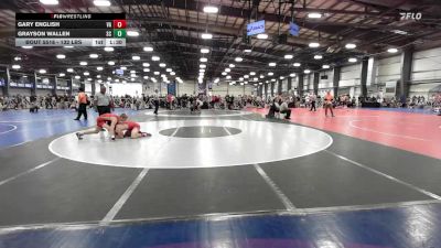 132 lbs Round Of 64 - Gary English, VA vs Grayson Wallen, SC