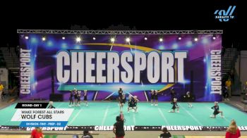 Wake Forest All Stars - Wolf Cubs [2024 L1.1 Tiny - PREP - D2 Day 1] 2024 CHEERSPORT Charlotte Classic