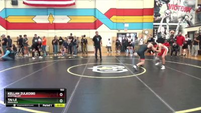 132 lbs Cons. Round 1 - Tai Le, Ogallala vs Kellan Zulkoski, Scottsbluff