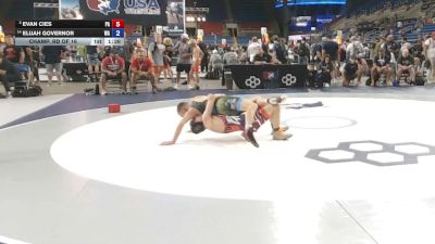 113 lbs Champ. Rd Of 16 - Evan Cies, Pennsylvania vs Elijah Governor, Washington