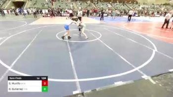 116 lbs Semifinal - Gianna Munifo, Sacramento Bears Club vs Danika Gutierrez, Yerington WC