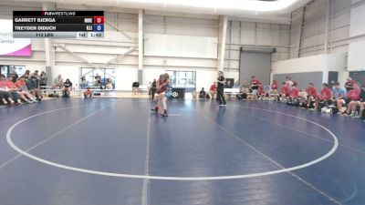 113 lbs Garrett Bjerga, Minnesota Red vs Treyden Diduch, Illinois
