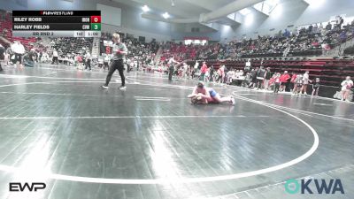 115 lbs Rr Rnd 3 - Riley Robb, IRONMEN Wrestling Club vs Harley Fields, Caney Valley Wrestling