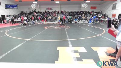 37 lbs Consolation - Kase Williams, Pin-King All Stars vs Malakai Sumka, Henryetta Knights Wrestling Club