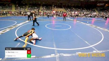 80 lbs Round Of 16 - Davien Martinez, Pomona Elite vs Tyler Conzo, Dynamic Wrestling