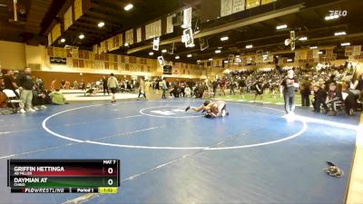 132 lbs Champ. Round 1 - Daymian At, Chino vs Griffin Hettinga, AB Miller