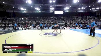 4A 152 lbs Cons. Semi - Tanner Eldredge, Canyon Ridge vs Carlos Garcia, Mountain Home