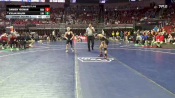 3A-113 lbs Champ. Round 2 - Damien Yeoman, Fort Dodge vs Kylan Walsh, Linn-Mar