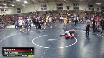 125 lbs Cons. Round 2 - Micah Ochoa, RED WAVE WC vs Helo Blackwell, Central Catholic Wrestling Clu
