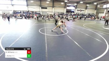 132 lbs Round Of 16 - Breck Williams, BlackCat WC vs Issac Avina, Grindhouse WC