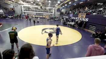 110 lbs Cons. Round 3 - Levi Nick, Libby vs Riott Crump, Columbia Falls