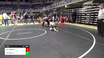 75 lbs Consi Of 16 #2 - Grayson Helms, Downingtown West vs Masterfard Kelly, Bristol